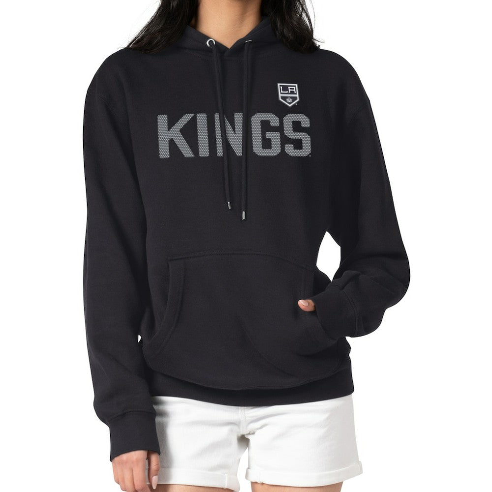 NHL Black Los Angeles Kings G-III 4Her by Carl Banks Women's Dot Print Pullover Hoodie