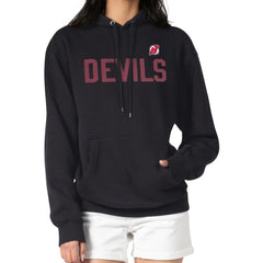 NHL Black New Jersey Devils G-III 4Her by Carl Banks Women's Dot Print Pullover Hoodie