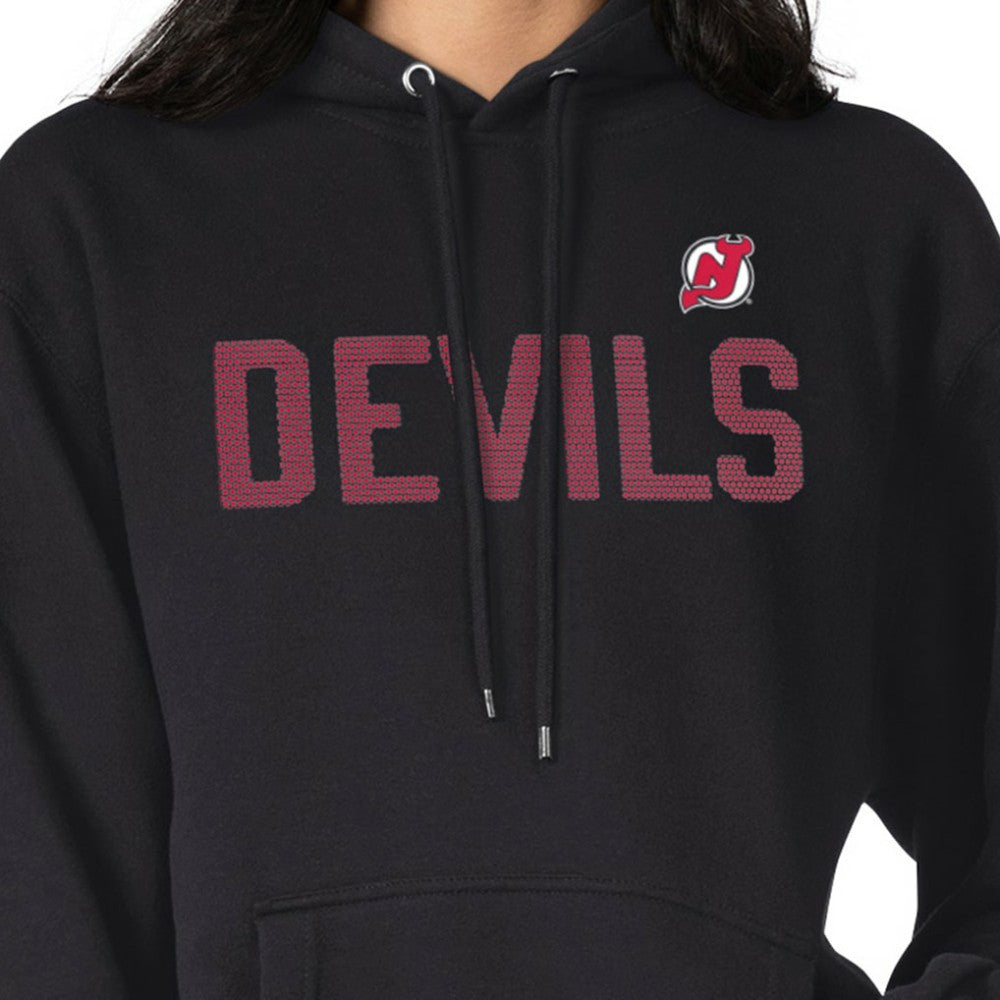 NHL Black New Jersey Devils G-III 4Her by Carl Banks Women's Dot Print Pullover Hoodie