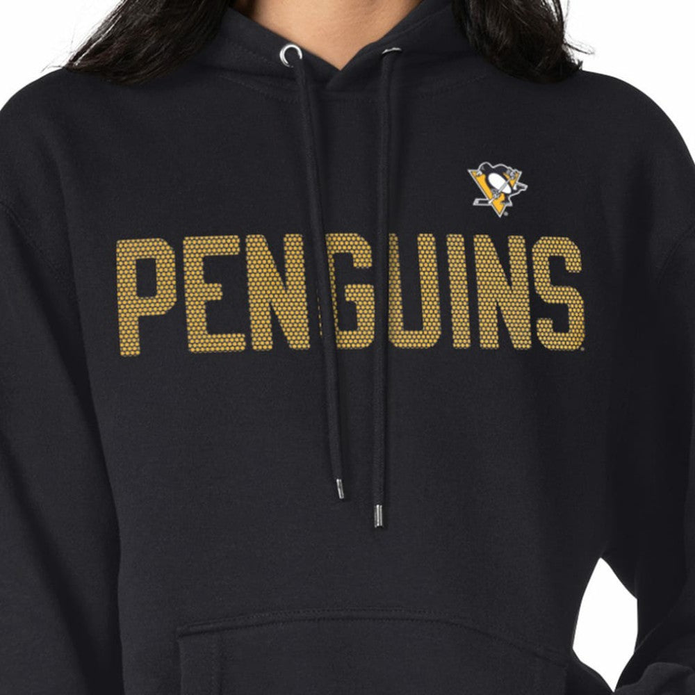 NHL Black Pittsburgh Penguins G-III 4Her by Carl Banks Women's Dot Print Pullover Hoodie