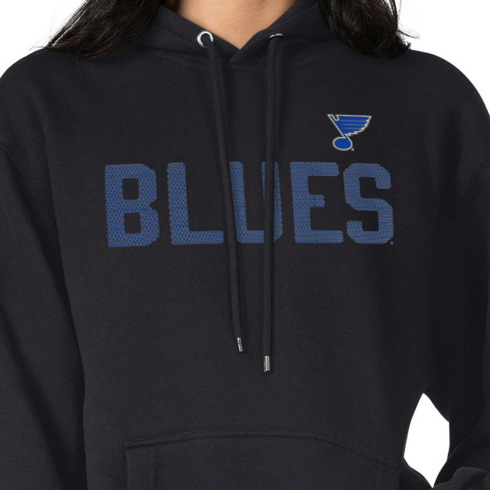 NHL Black St. Louis Blues G-III 4Her by Carl Banks Women's Dot Print Pullover Hoodie