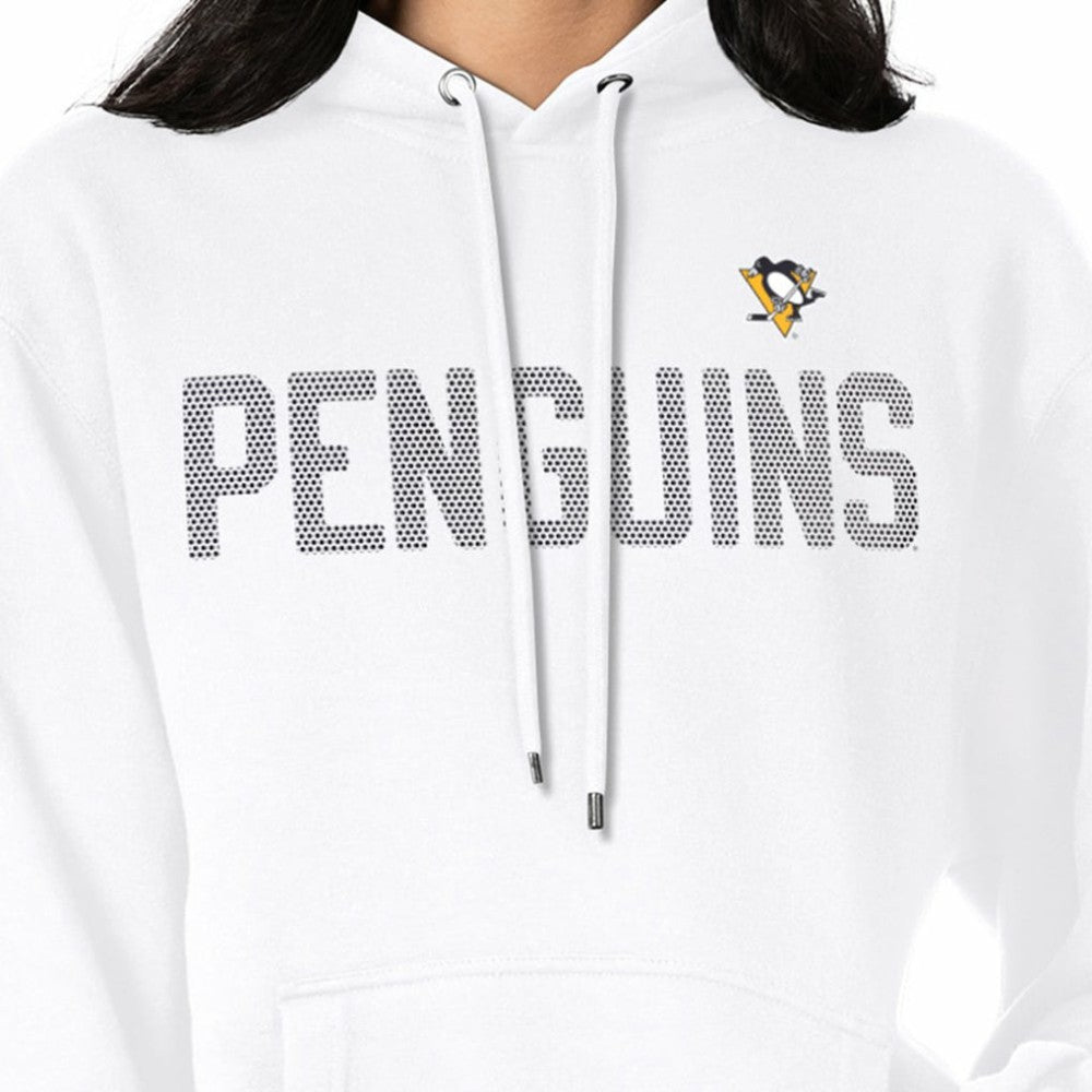 NHL White Pittsburgh Penguins G-III 4Her by Carl Banks Women's Dot Print Pullover Hoodie