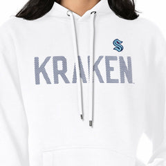 NHL White Seattle Kraken G-III 4Her by Carl Banks Women's Dot Print Pullover Hoodie