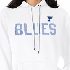 NHL White St. Louis Blues G-III 4Her by Carl Banks Women's Dot Print Pullover Hoodie