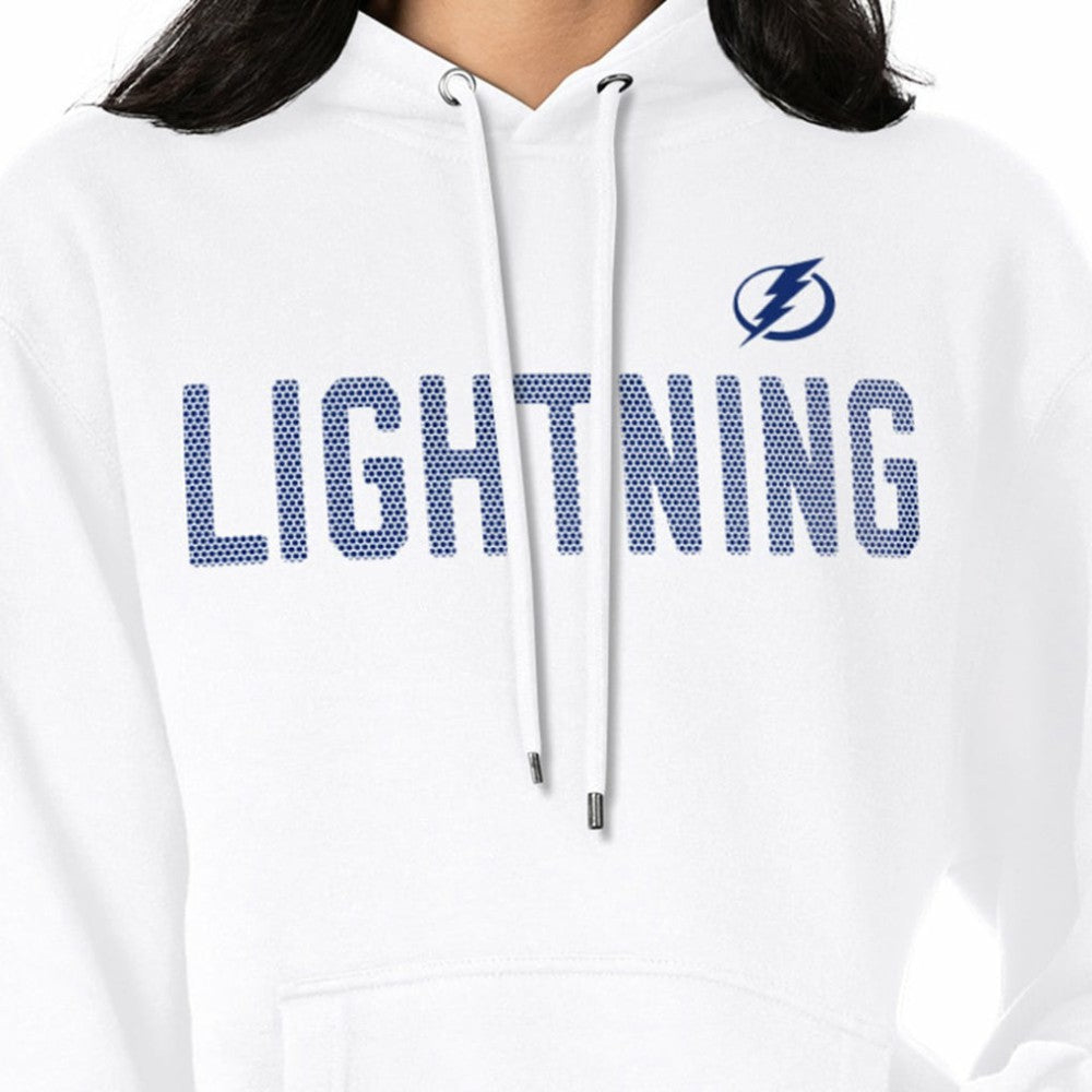 NHL White Tampa Bay Lightning G-III 4Her by Carl Banks Women's Dot Print Pullover Hoodie