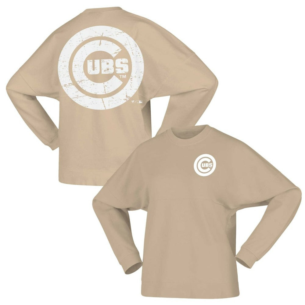 MLB Chicago Cubs Fanatics Women's Branded Fleece Pullover Sweatshirt