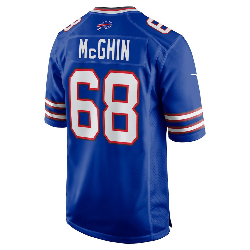 Garrett McGhin  Team Game Jersey - Buffalo Bills