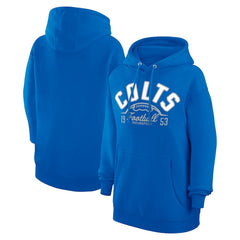 Starter Unisex Half Ball Team Fleece Pullover Hoodie - Indianapolis Colts