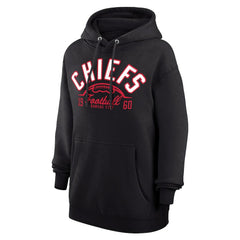 Starter Unisex Half Ball Team Fleece Pullover Hoodie - Kansas City Chiefs