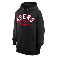 Starter Unisex Half Ball Team Fleece Pullover Hoodie - San Francisco 49ers