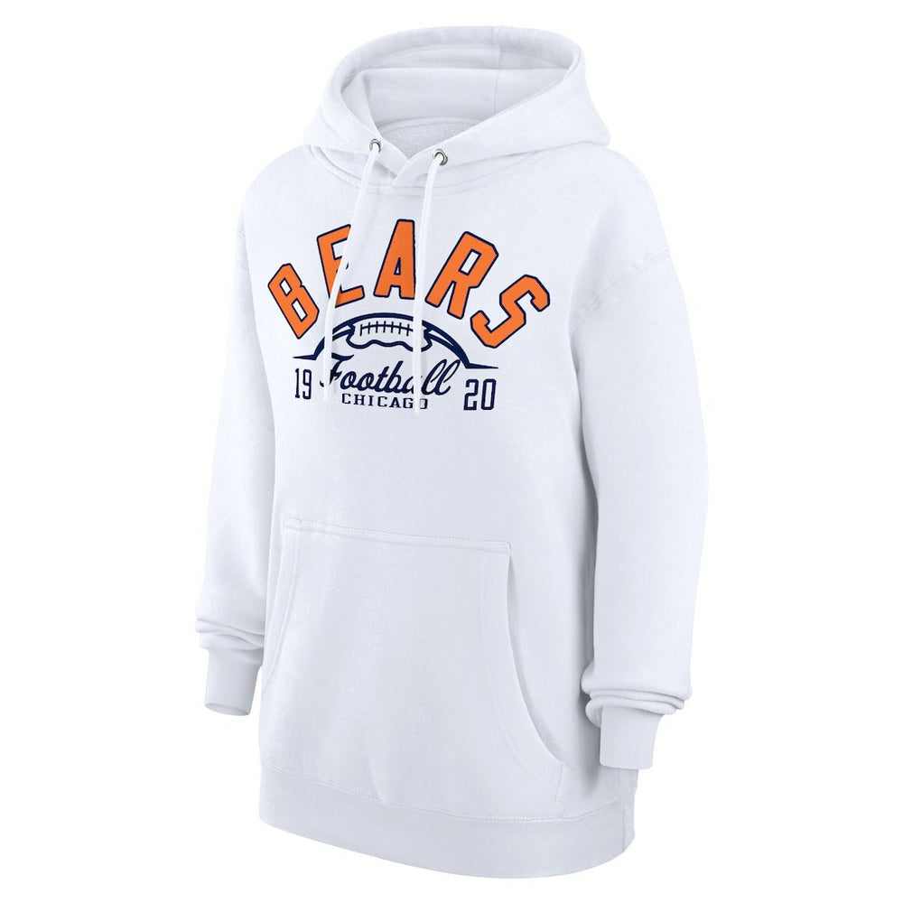 Starter Unisex Half Ball Team Fleece Pullover Hoodie - Chicago Bears