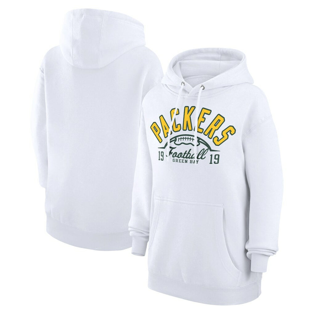 Starter Unisex Half Ball Team Fleece Pullover Hoodie - Green Bay Packers