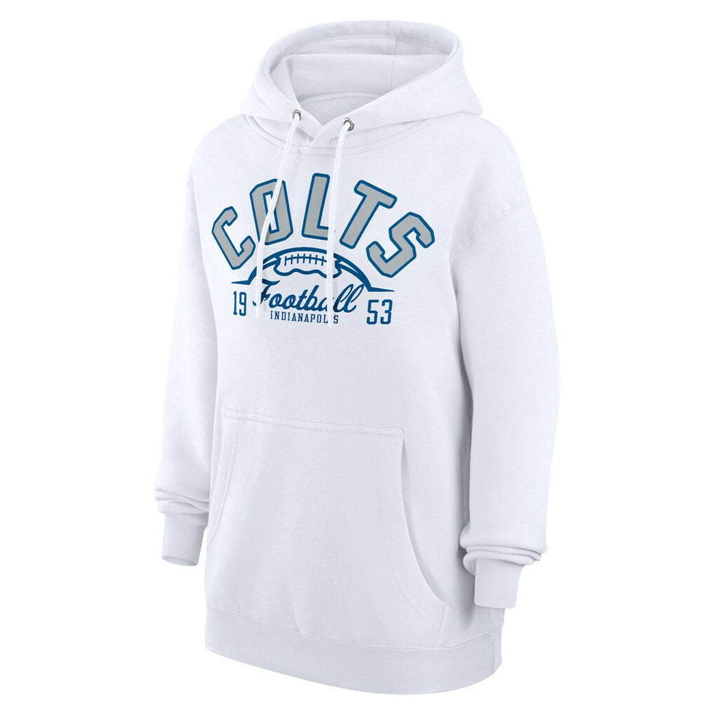 Starter Unisex Half Ball Team Fleece Pullover Hoodie - Indianapolis Colts
