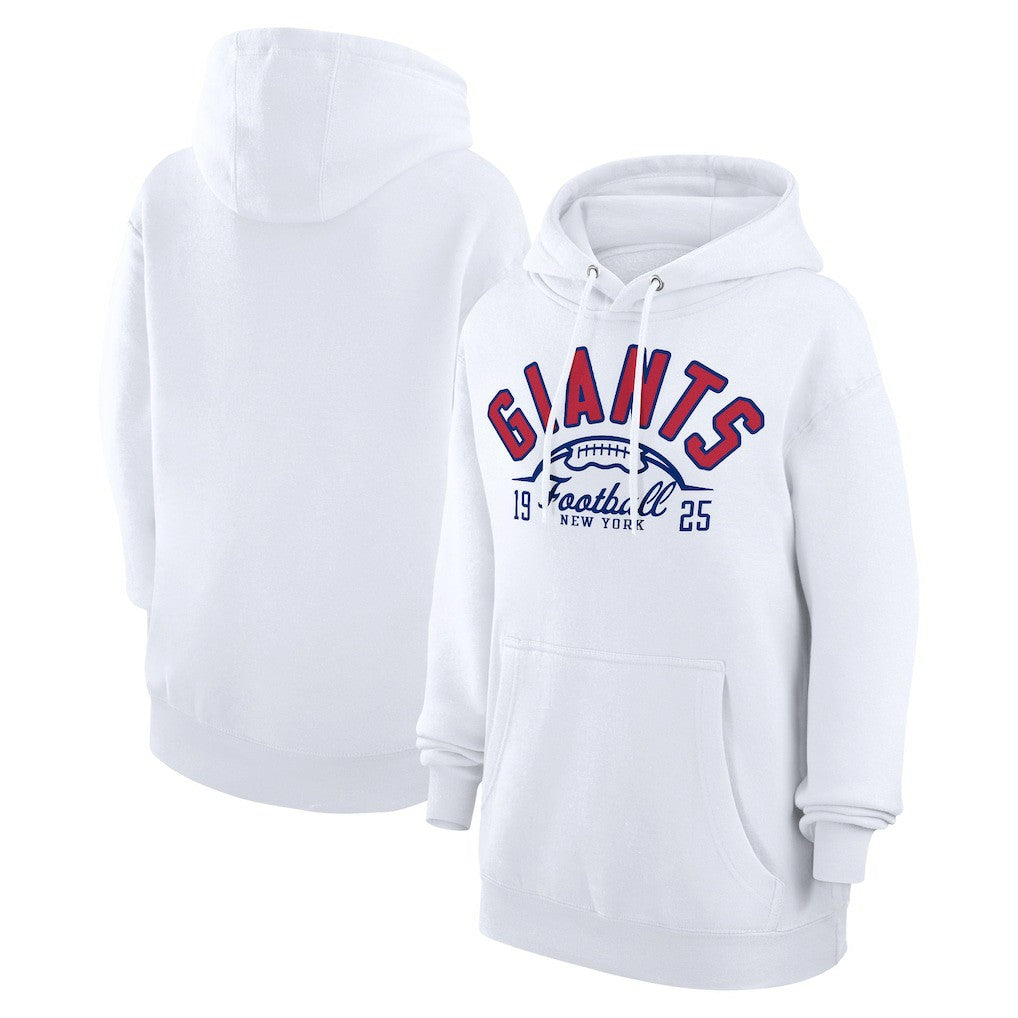 Starter Unisex Half Ball Team Fleece Pullover Hoodie - New York Giants
