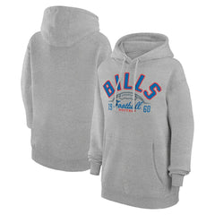 Starter Unisex Half Ball Team Fleece Pullover Hoodie - Buffalo Bills