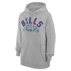 Starter Unisex Half Ball Team Fleece Pullover Hoodie - Buffalo Bills