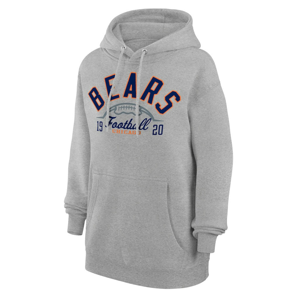 Starter Unisex Half Ball Team Fleece Pullover Hoodie - Chicago Bears