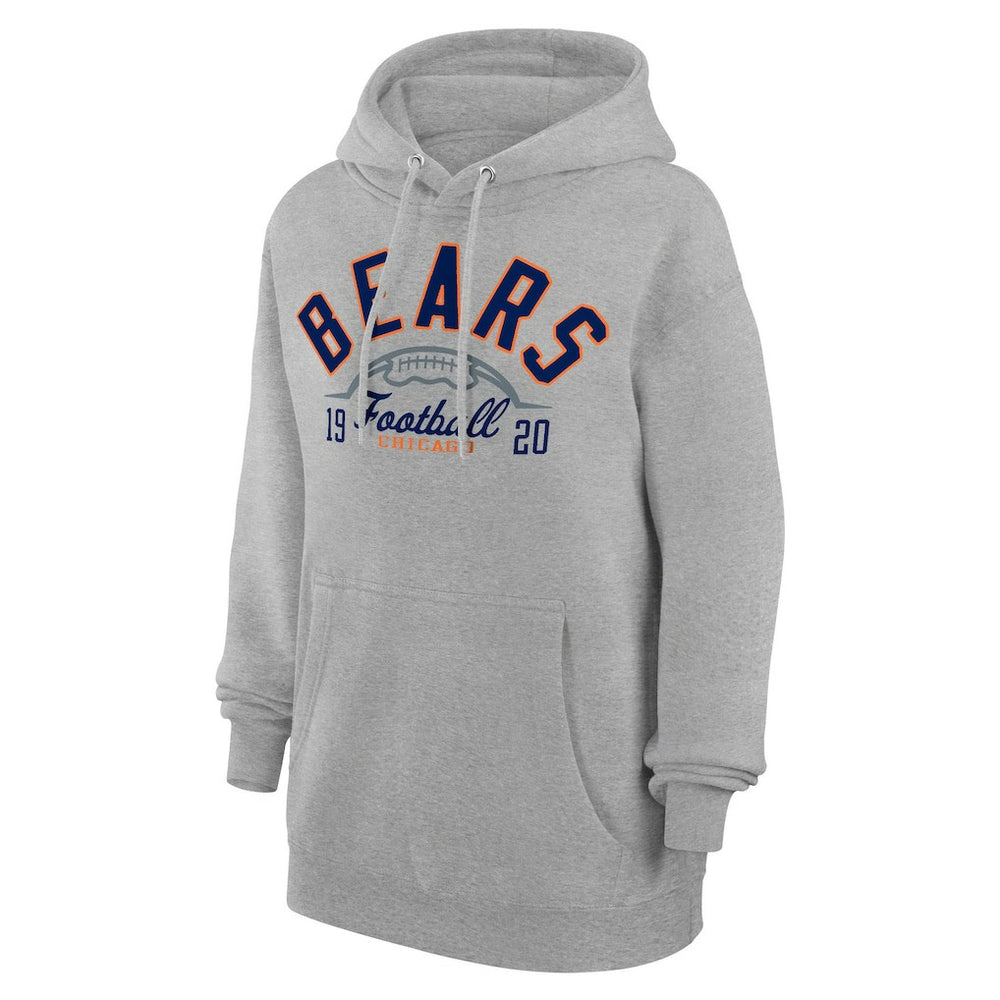 Starter Unisex Half Ball Team Fleece Pullover Hoodie - Chicago Bears