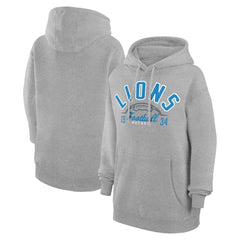 Starter Unisex Half Ball Team Fleece Pullover Hoodie - Detroit Lions