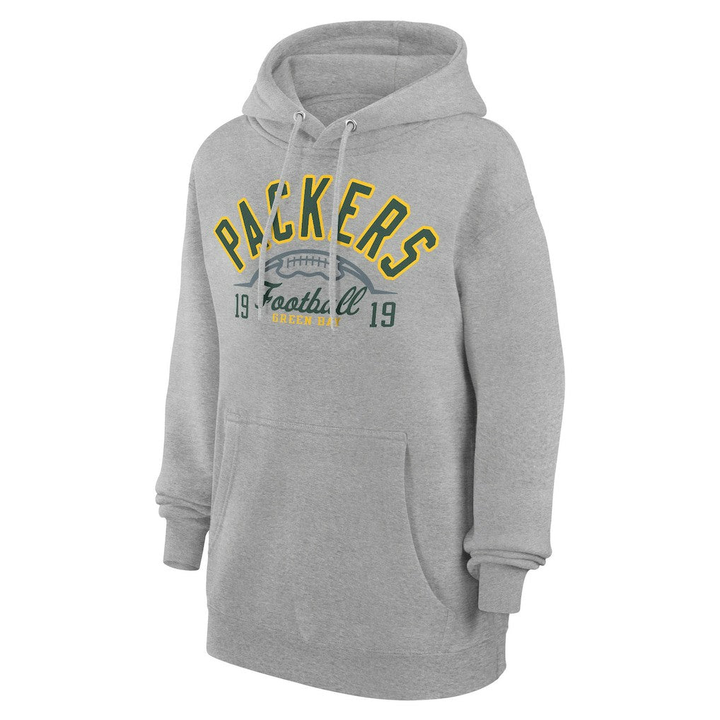 Starter Unisex Half Ball Team Fleece Pullover Hoodie - Green Bay Packers