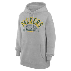 Starter Unisex Half Ball Team Fleece Pullover Hoodie - Green Bay Packers