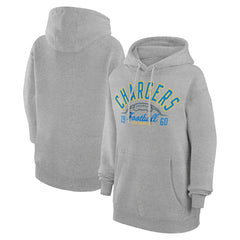 Starter Unisex Half Ball Team Fleece Pullover Hoodie - Los Angeles Chargers