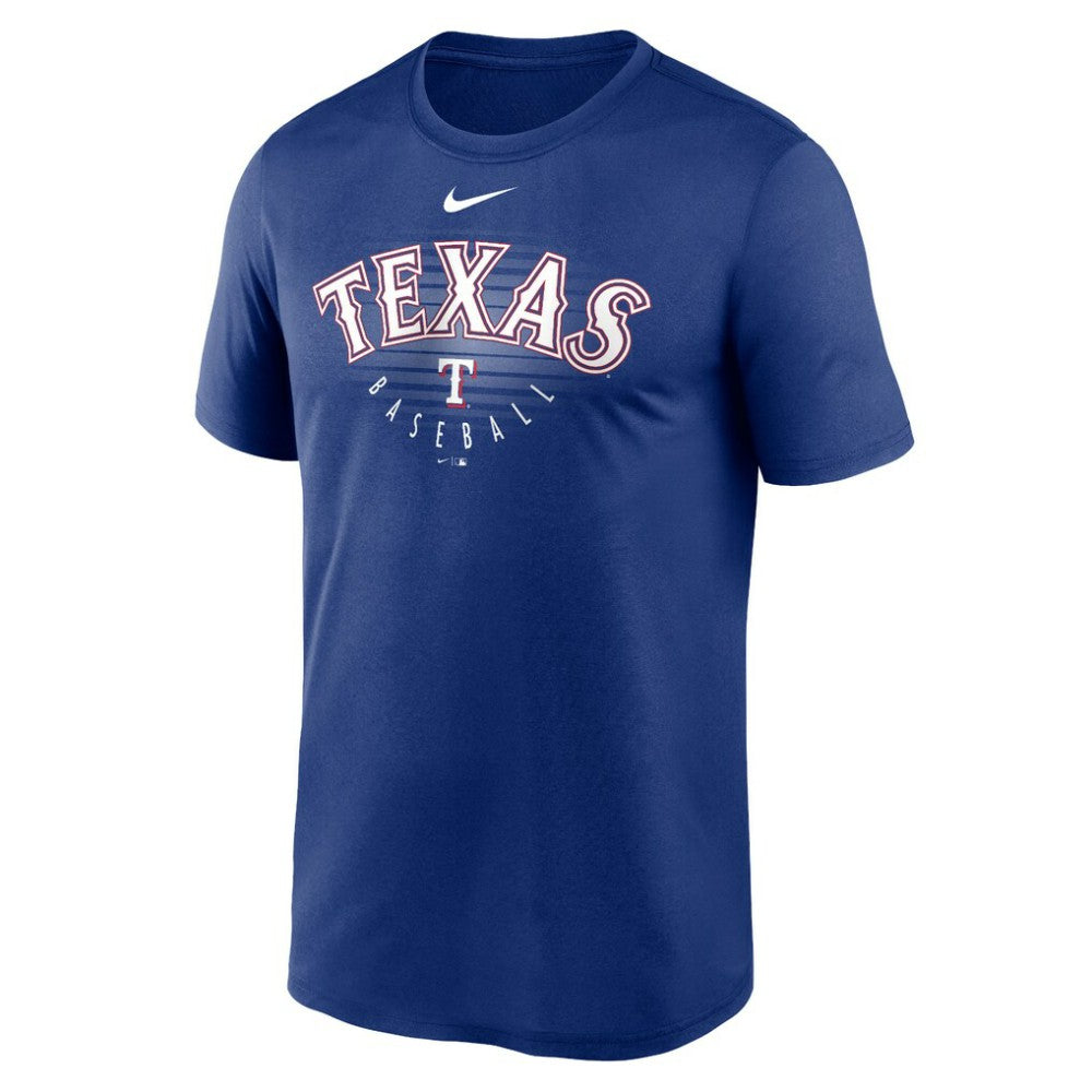 MLB Texas Rangers Nike Wordmark Outline Legend T-Shirt