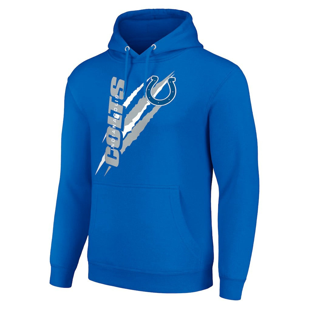 Starter Unisex Color Scratch Fleece Pullover Hoodie - Indianapolis Colts