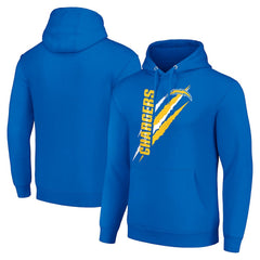 Starter Unisex Color Scratch Fleece Pullover Hoodie - Los Angeles Chargers