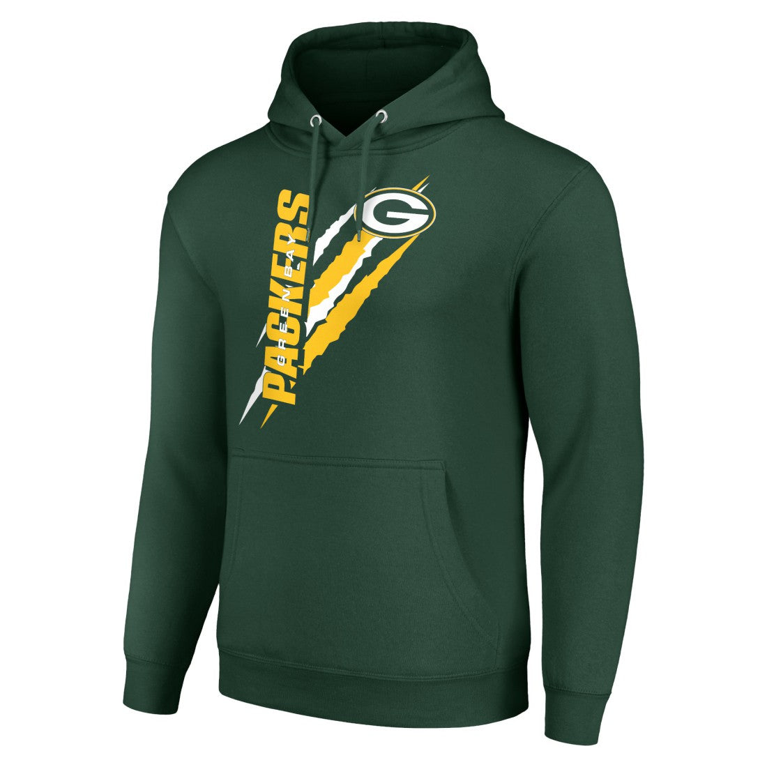 Starter Unisex Color Scratch Fleece Pullover Hoodie - Green Bay Packers