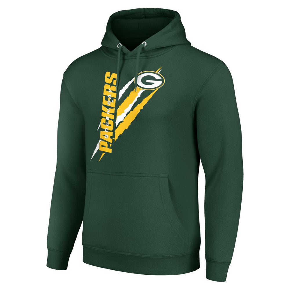 Starter Unisex Color Scratch Fleece Pullover Hoodie - Green Bay Packers