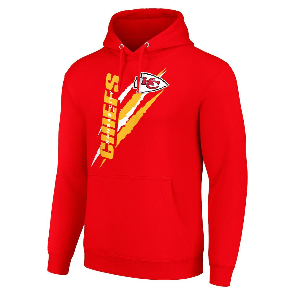 Starter Unisex Color Scratch Fleece Pullover Hoodie - Kansas City Chiefs