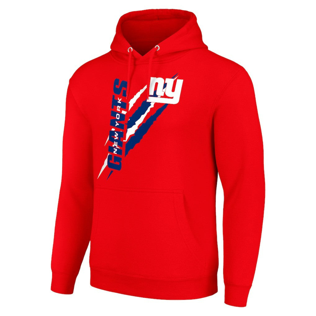Starter Unisex Color Scratch Fleece Pullover Hoodie - New York Giants
