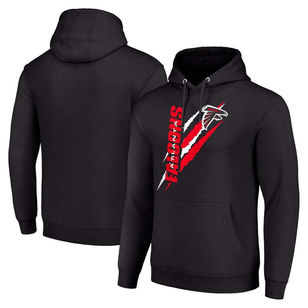 Starter Unisex Color Scratch Fleece Pullover Hoodie - Atlanta Falcons