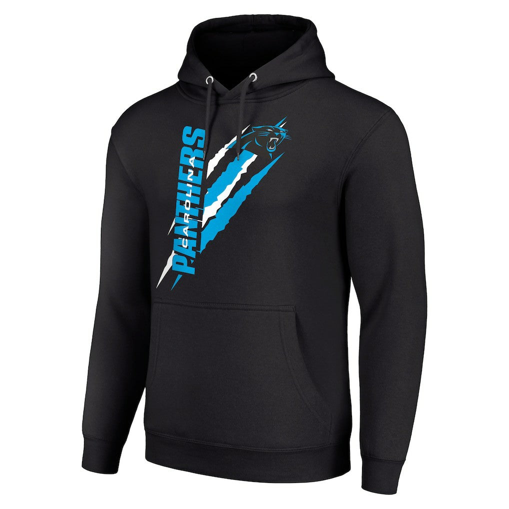 Starter Unisex Color Scratch Fleece Pullover Hoodie - Carolina Panthers