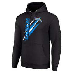 Starter Unisex Color Scratch Fleece Pullover Hoodie - Los Angeles Chargers