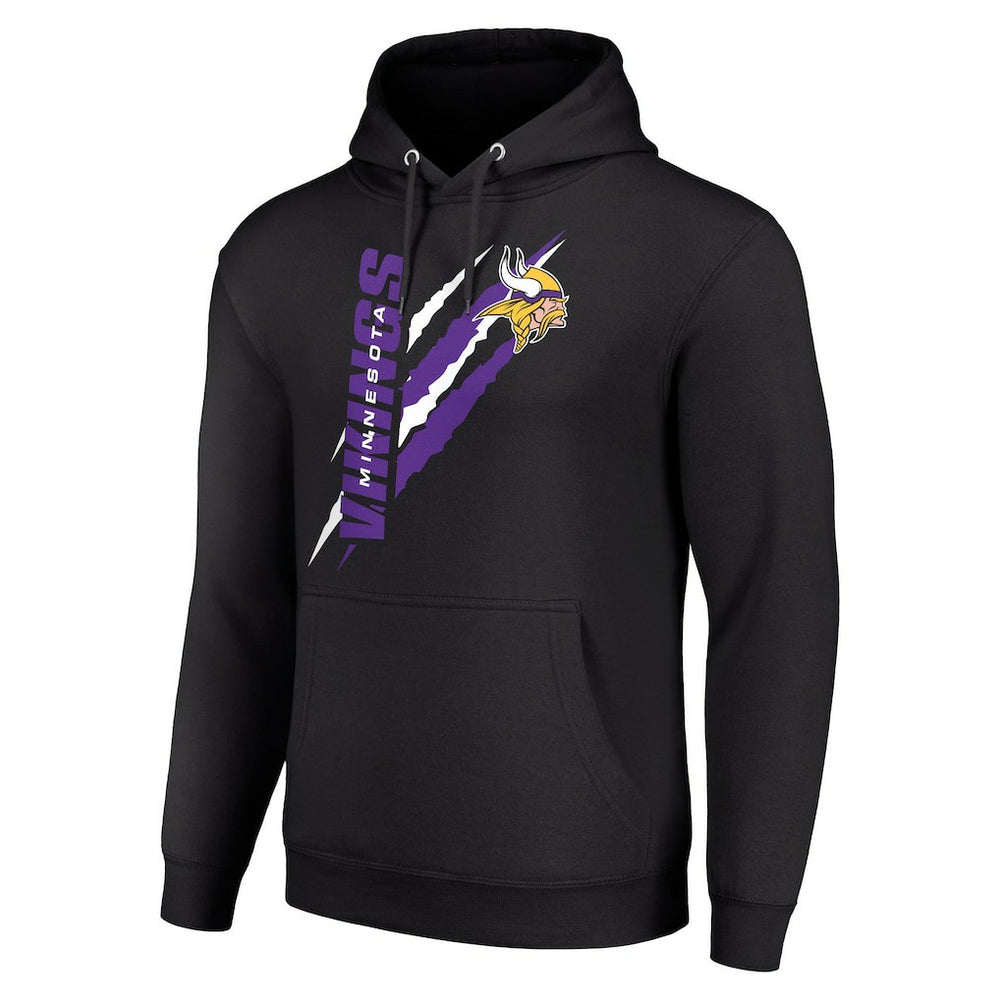 Starter Unisex Color Scratch Fleece Pullover Hoodie - Minnesota Vikings