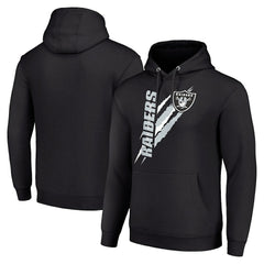Starter Unisex Color Scratch Fleece Pullover Hoodie - Las Vegas Raiders