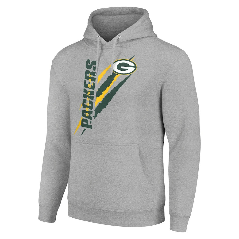 Starter Unisex Color Scratch Fleece Pullover Hoodie - Green Bay Packers