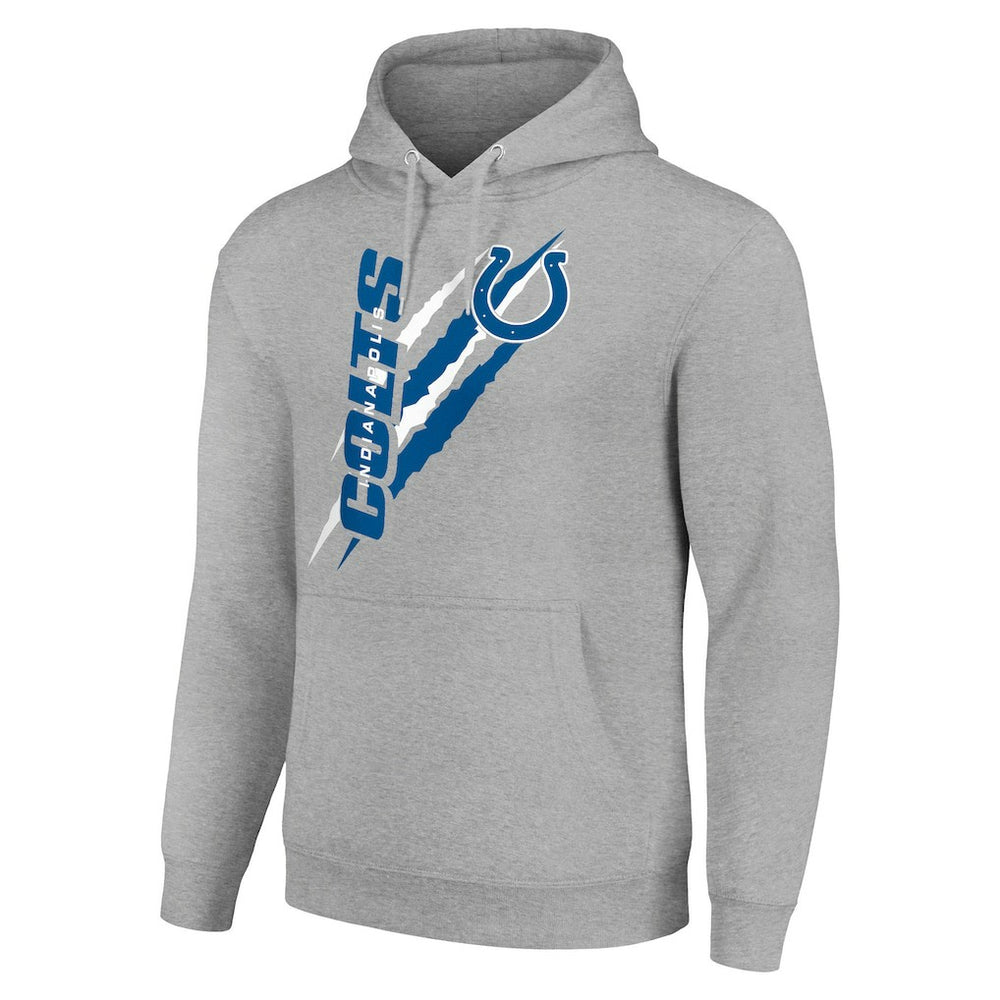 Starter Unisex Color Scratch Fleece Pullover Hoodie - Indianapolis Colts