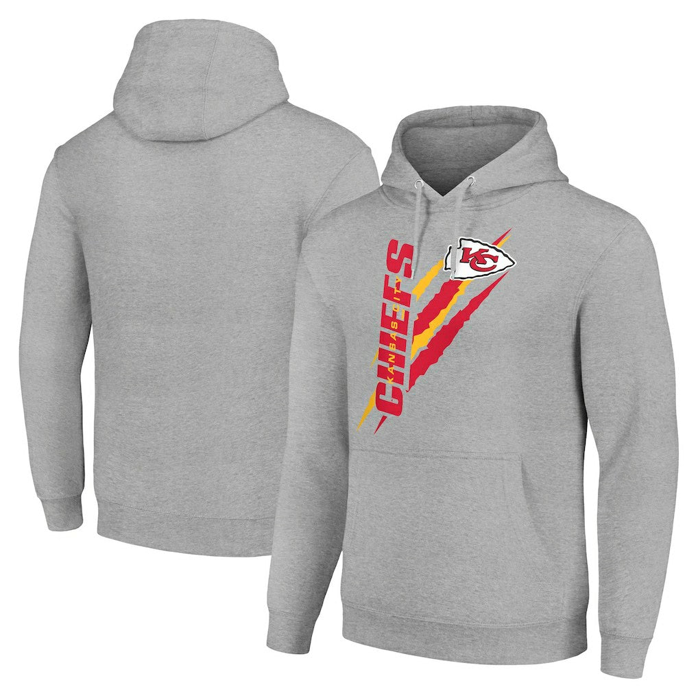 Starter Unisex Color Scratch Fleece Pullover Hoodie - Kansas City Chiefs