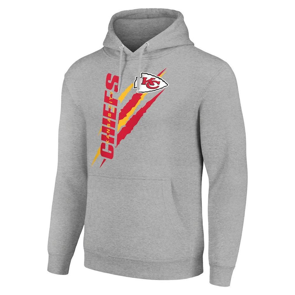 Starter Unisex Color Scratch Fleece Pullover Hoodie - Kansas City Chiefs