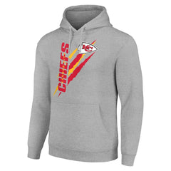 Starter Unisex Color Scratch Fleece Pullover Hoodie - Kansas City Chiefs