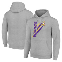 Starter Unisex Color Scratch Fleece Pullover Hoodie - Minnesota Vikings