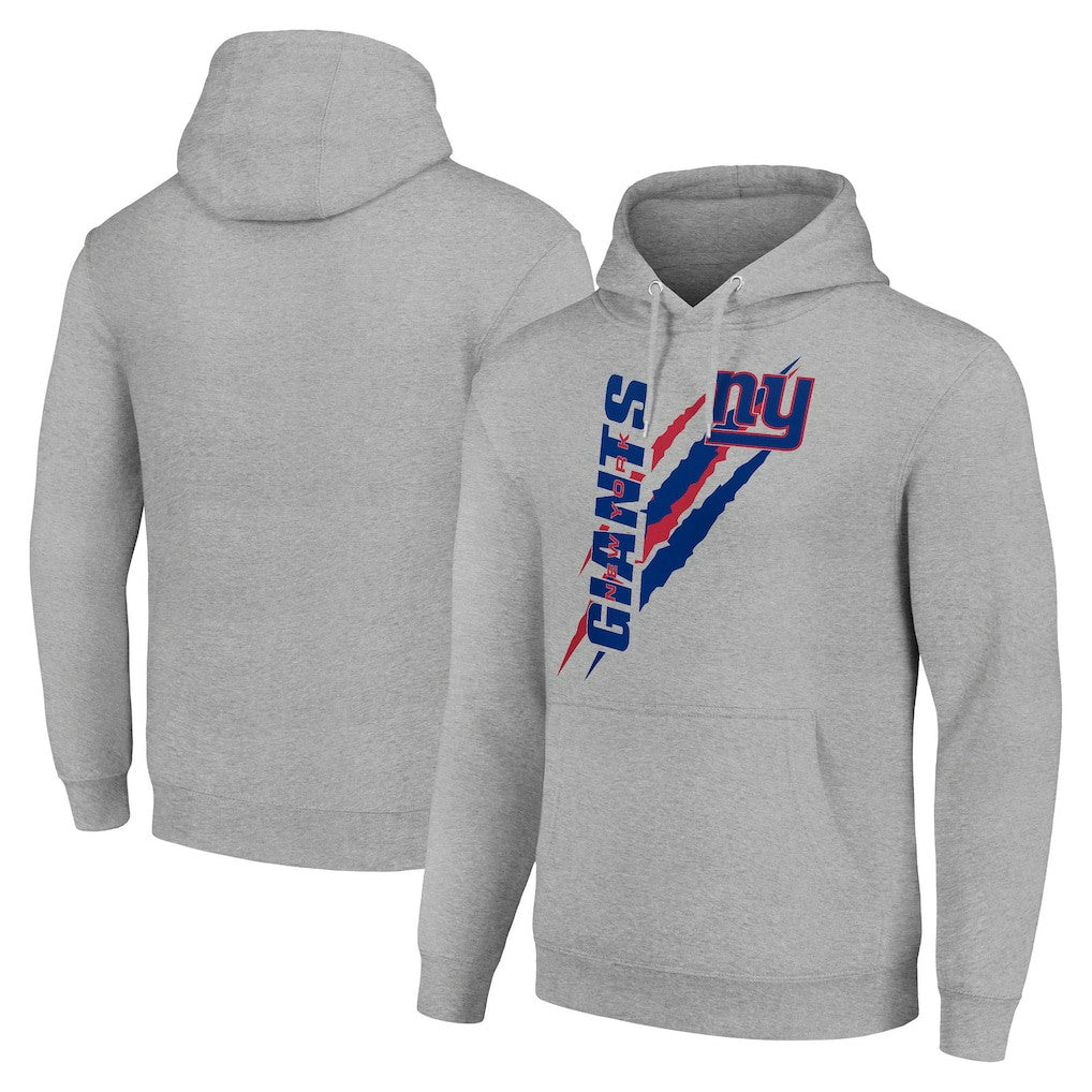 Starter Unisex Color Scratch Fleece Pullover Hoodie - New York Giants