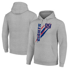 Starter Unisex Color Scratch Fleece Pullover Hoodie - New York Giants