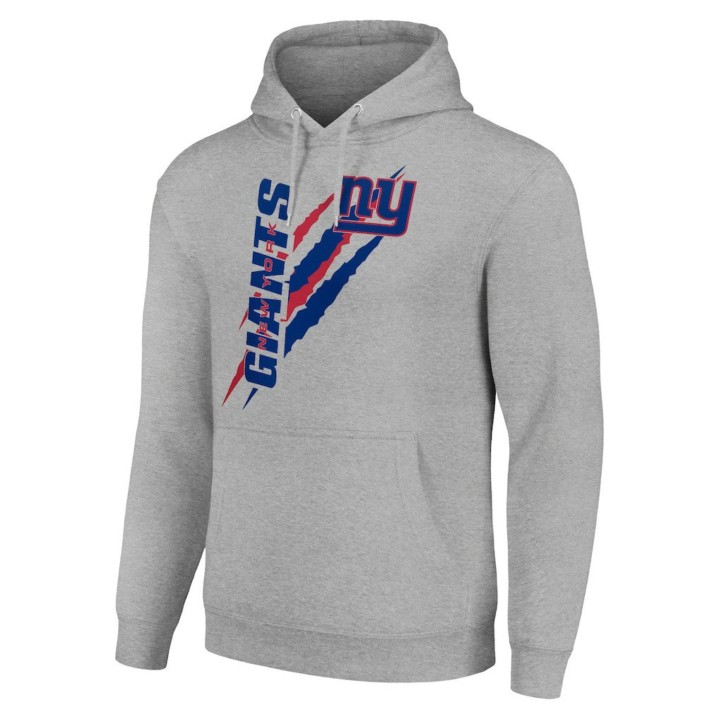 Starter Unisex Color Scratch Fleece Pullover Hoodie - New York Giants