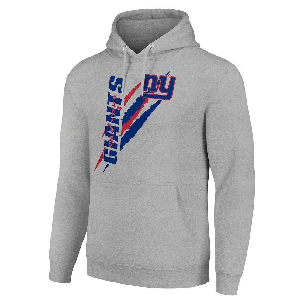 Starter Unisex Color Scratch Fleece Pullover Hoodie - New York Giants