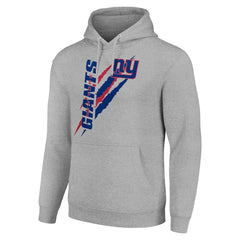 Starter Unisex Color Scratch Fleece Pullover Hoodie - New York Giants