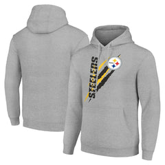 Starter Unisex Color Scratch Fleece Pullover Hoodie - Pittsburgh Steelers